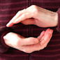 image of hands for Reiki Level 1 course